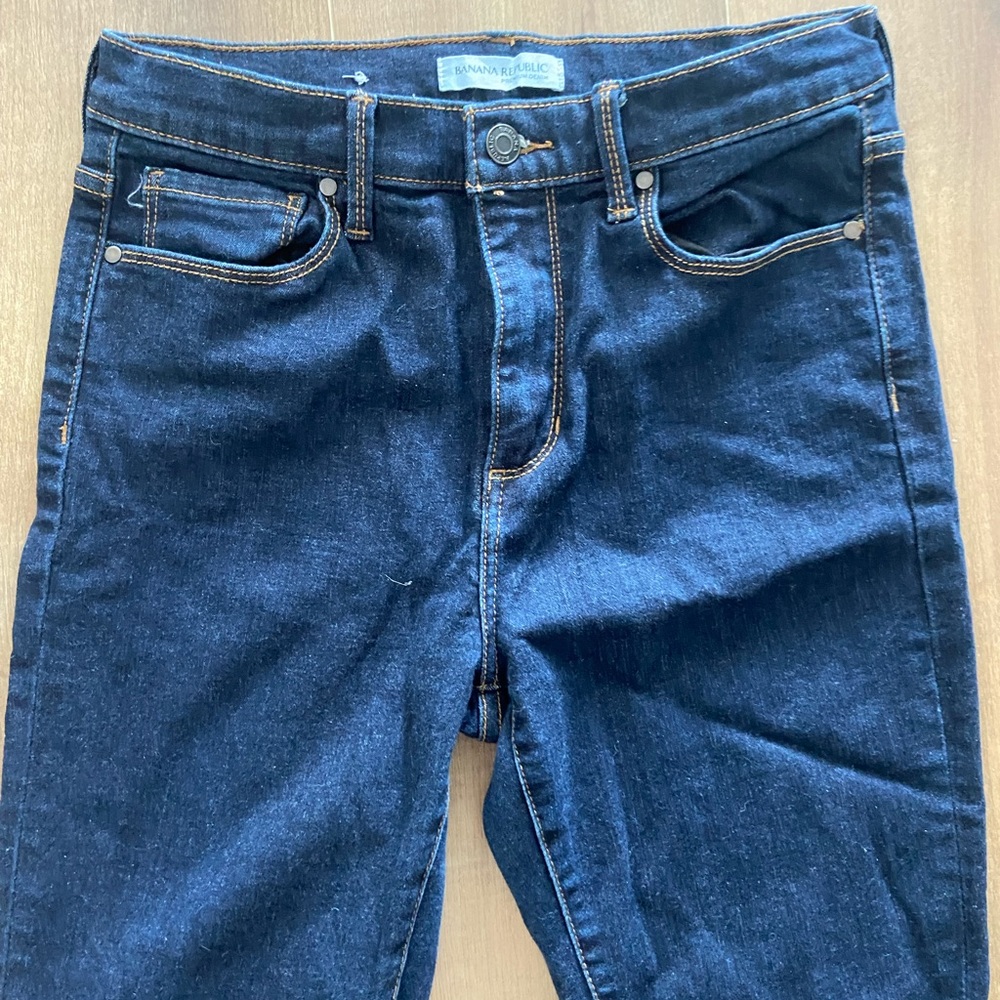 Banana Republic 28 High Waist Skinny Jeans
